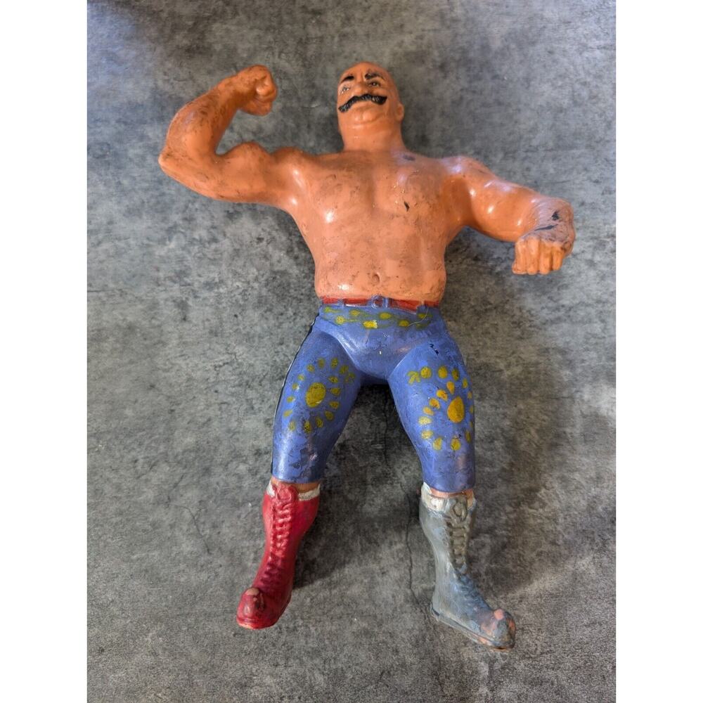 Vintage LJN Wrestling Titan Sports 1984 Iron Sheik Action Figure 8" WWE WWF